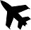 Silhouette of a jet plane used in this post as an indication of a break in thought